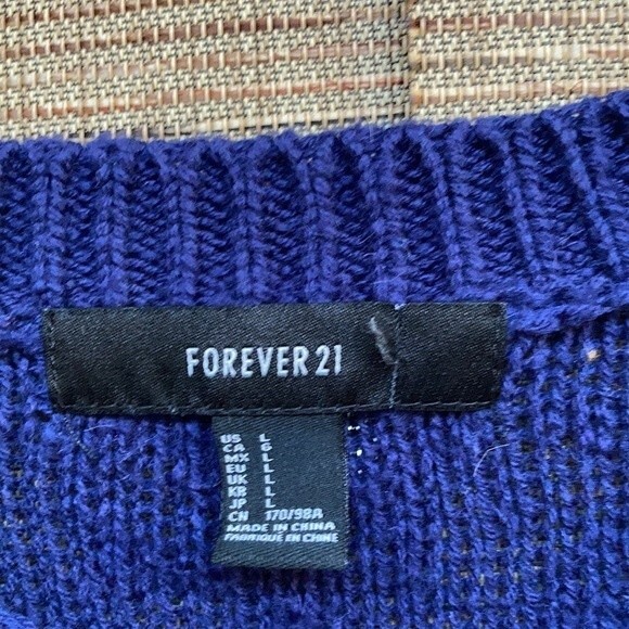 Forever 21 cotton stripe sweater - Picture 3 of 5